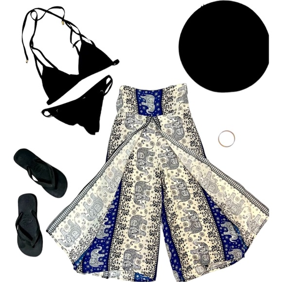 Boutique Style ~ Wide Leg Pants - Picture 3 of 5